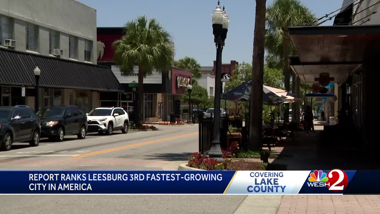 Leesburg ranked third fastest-growing city in the country, a new report says