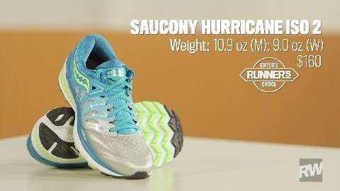saucony hurricane iso 2 weight