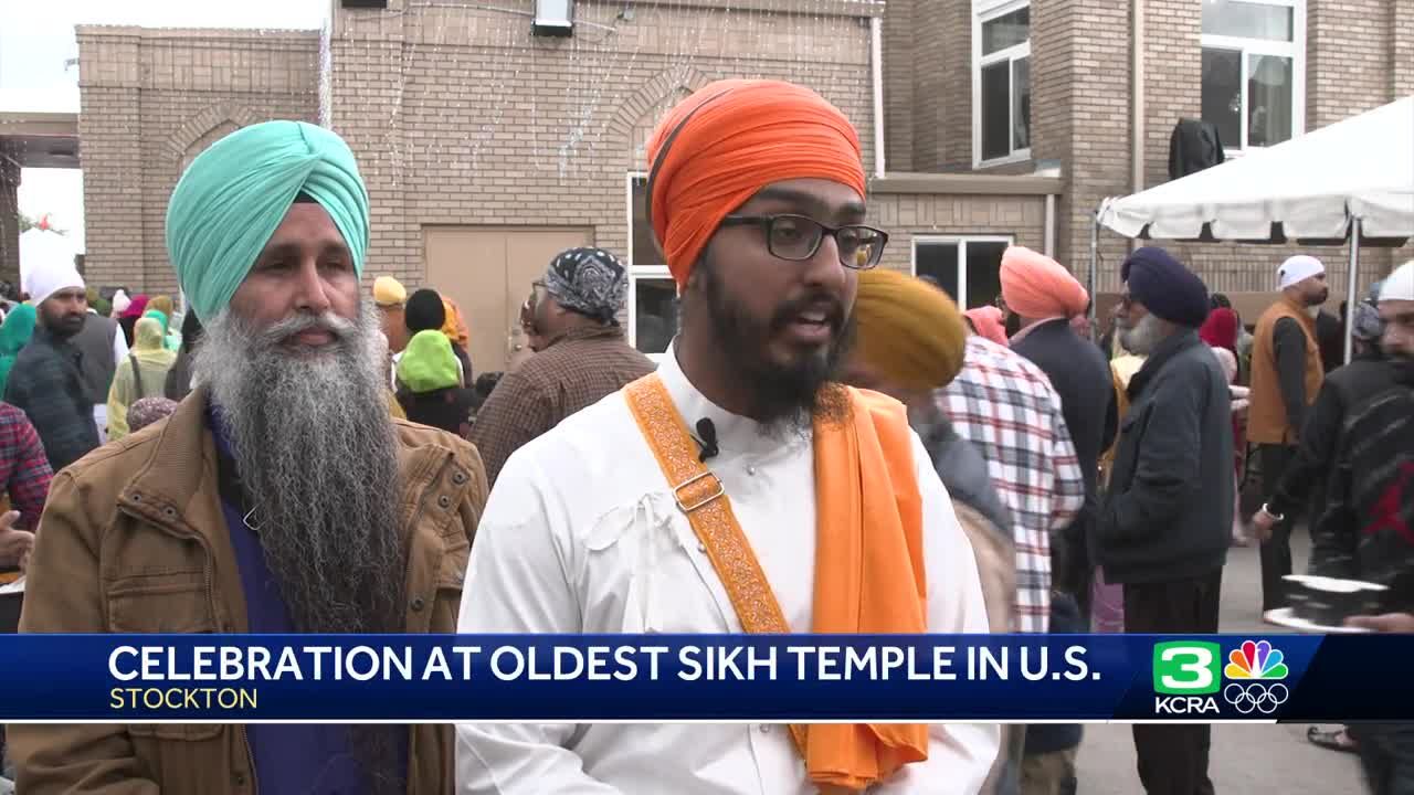 Thousands celebrate Sikh festival in Stockton at the oldest Sikh temple in US