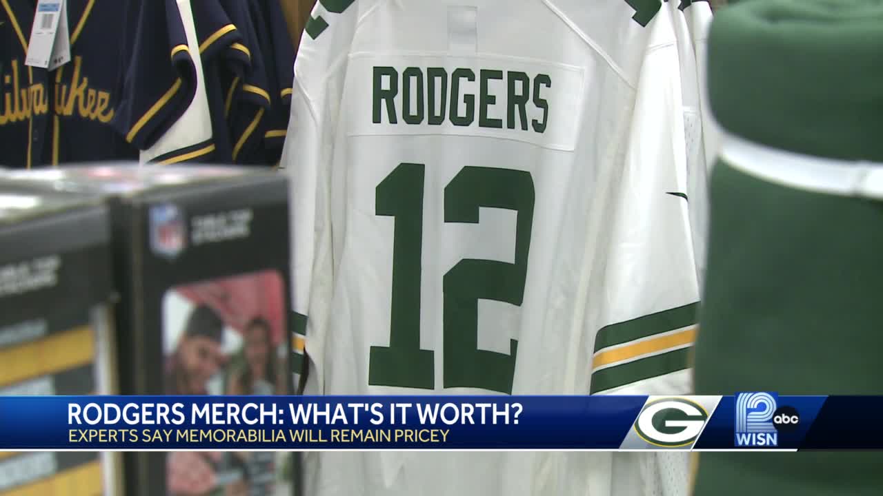 Aaron Rodgers game-worn jersey could break sports memorabilia records