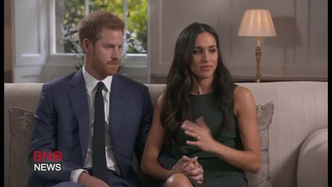 preview for Prince Harry and Meghan Markle give engagement interview