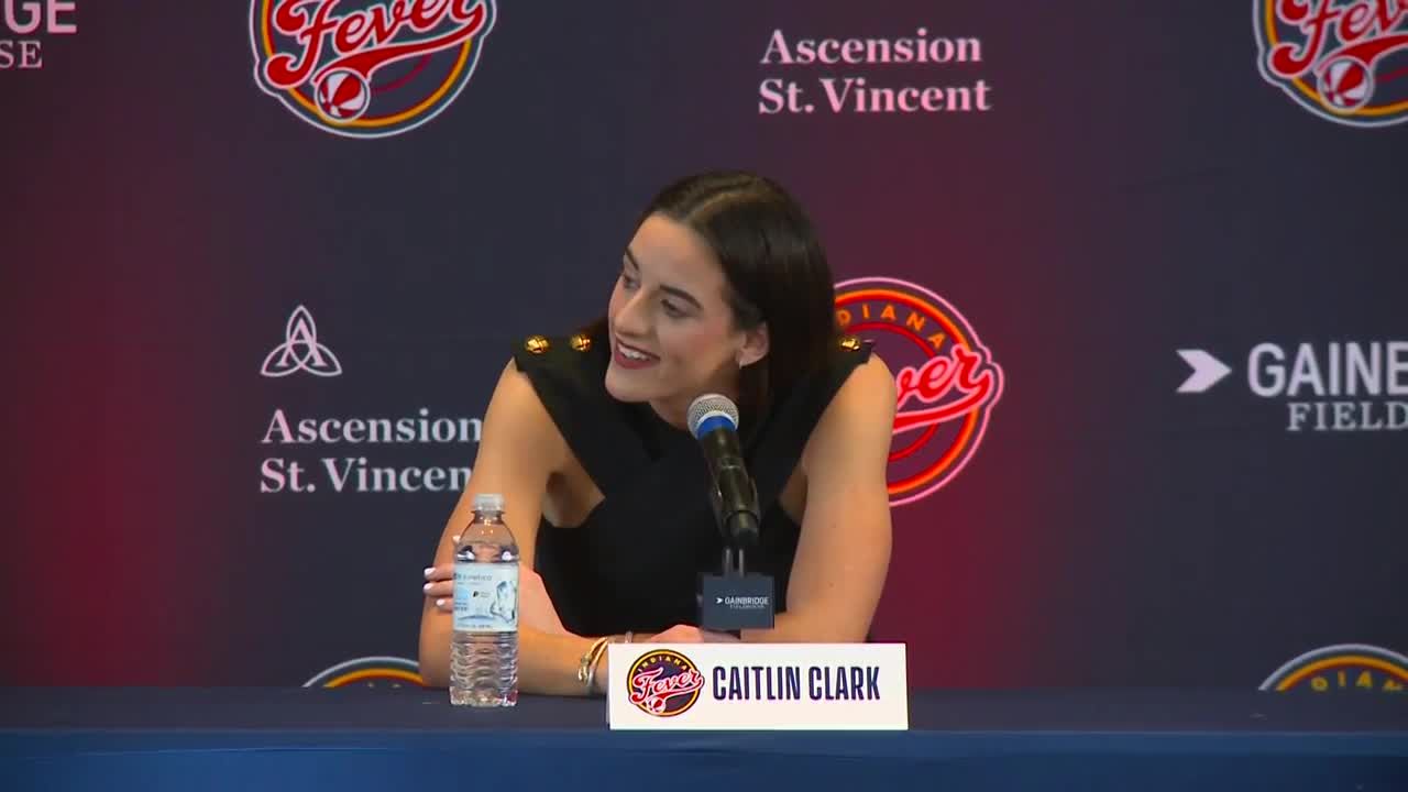 'Dream come true': Hear Caitlin Clark's opening remarks from introductory news conference with Indiana Fever