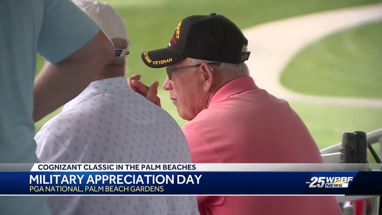 Military appreciation takes center stage at the Cognizant Classic