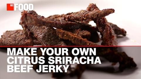 preview for Make Your Own Citrus Sriracha Beef Jerky
