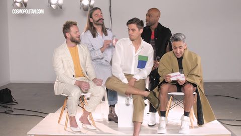 preview for Queer Eye’s ‘Fab 5’ Get Honest During a Game of Never Have I Ever