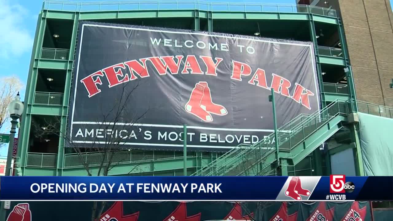 Red Sox Opening Day: With Fenway off limits, some fans welcomed