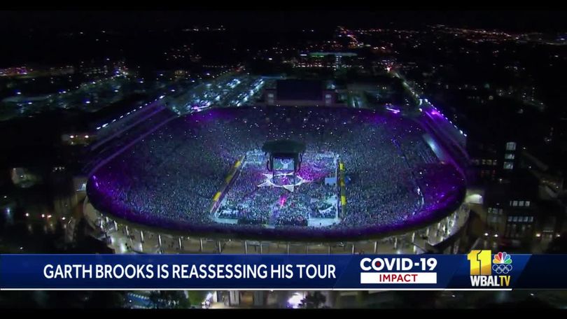 Garth Brooks Cancels Next Five Shows On Stadium Tour Due To Threat