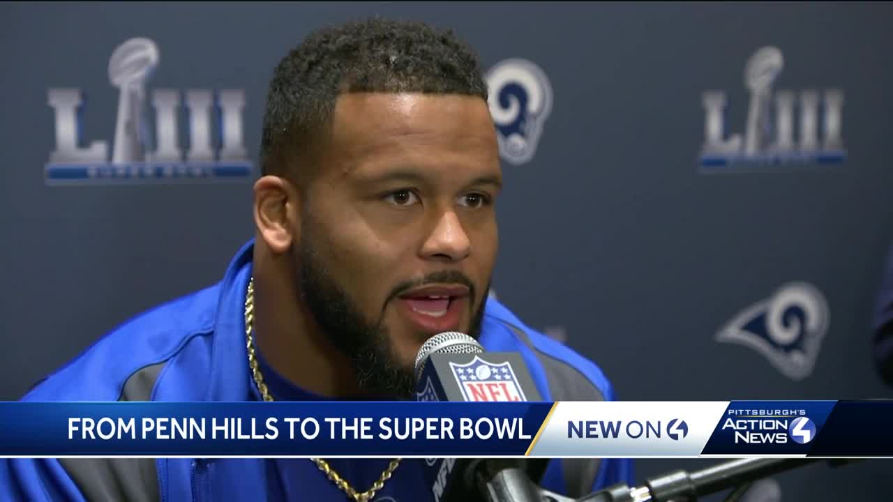 Former Penn Hills, Pitt Star Aaron Donald Heading To Super Bowl