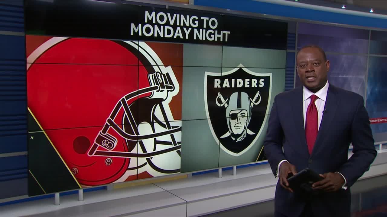 NFL moves Raiders-Browns game to Monday in wake of COVID-19 outbreak