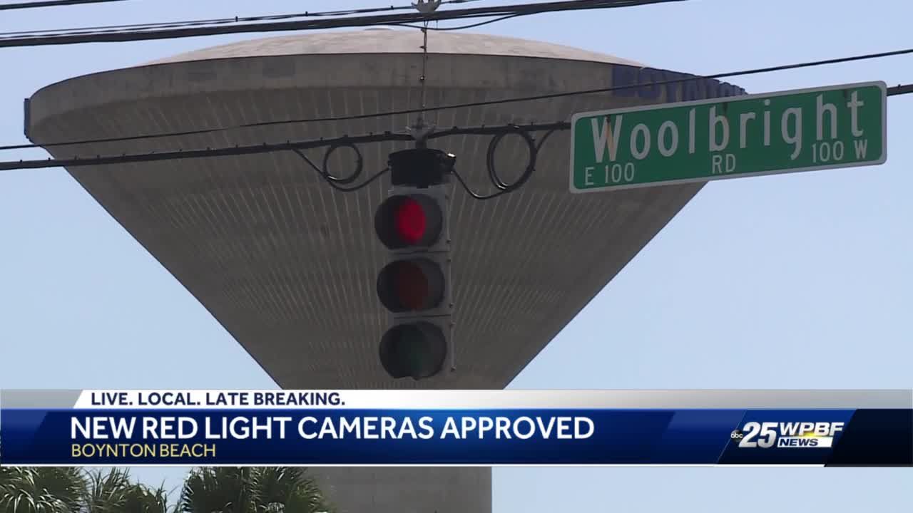 palm beach county red light camera locations