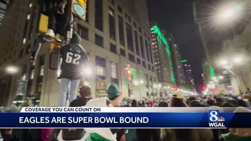 The Eagles are SUPER BOWL BOUND