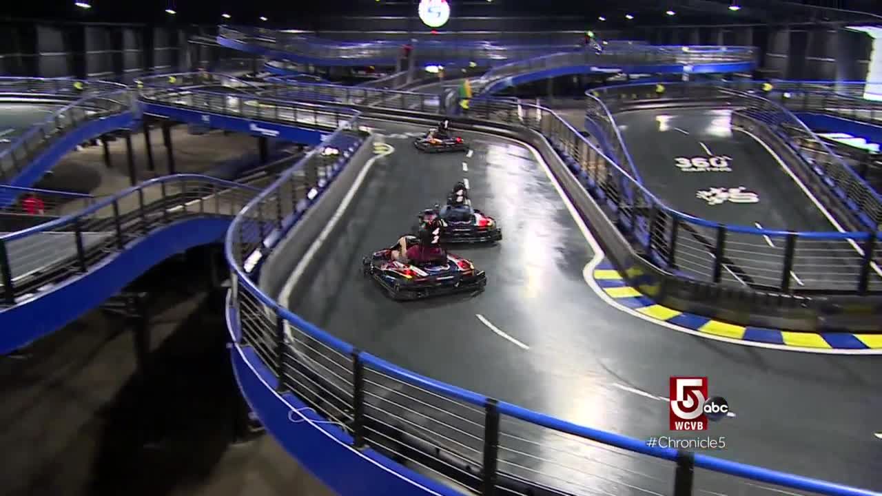 Get Rev D Up At The World S Largest Indoor Go Kart Track