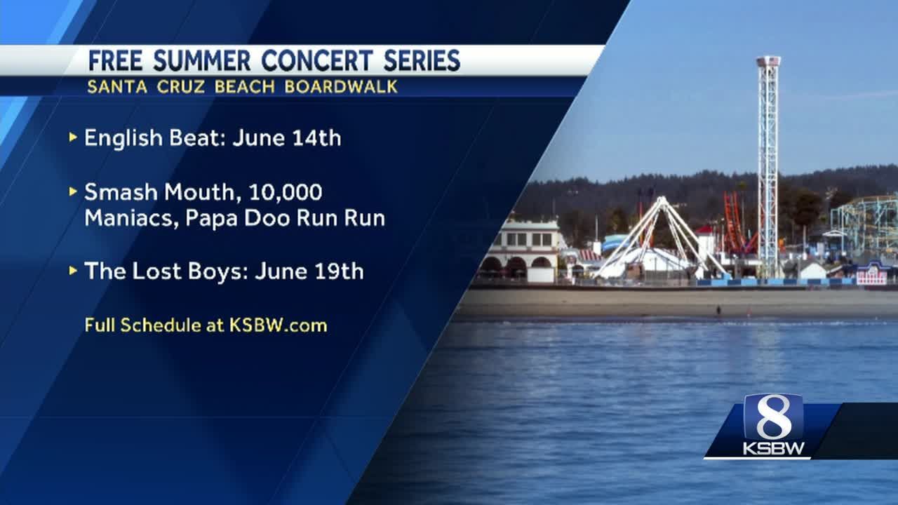 Beach Boardwalk announces summer concerts movies and shows