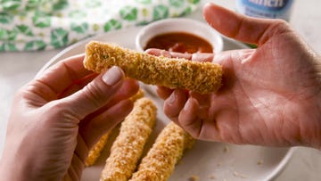 Food, Cuisine, Dish, Ingredient, Fast food, Mozzarella sticks, Comfort food, Produce, Fried food, Chicken fingers, 