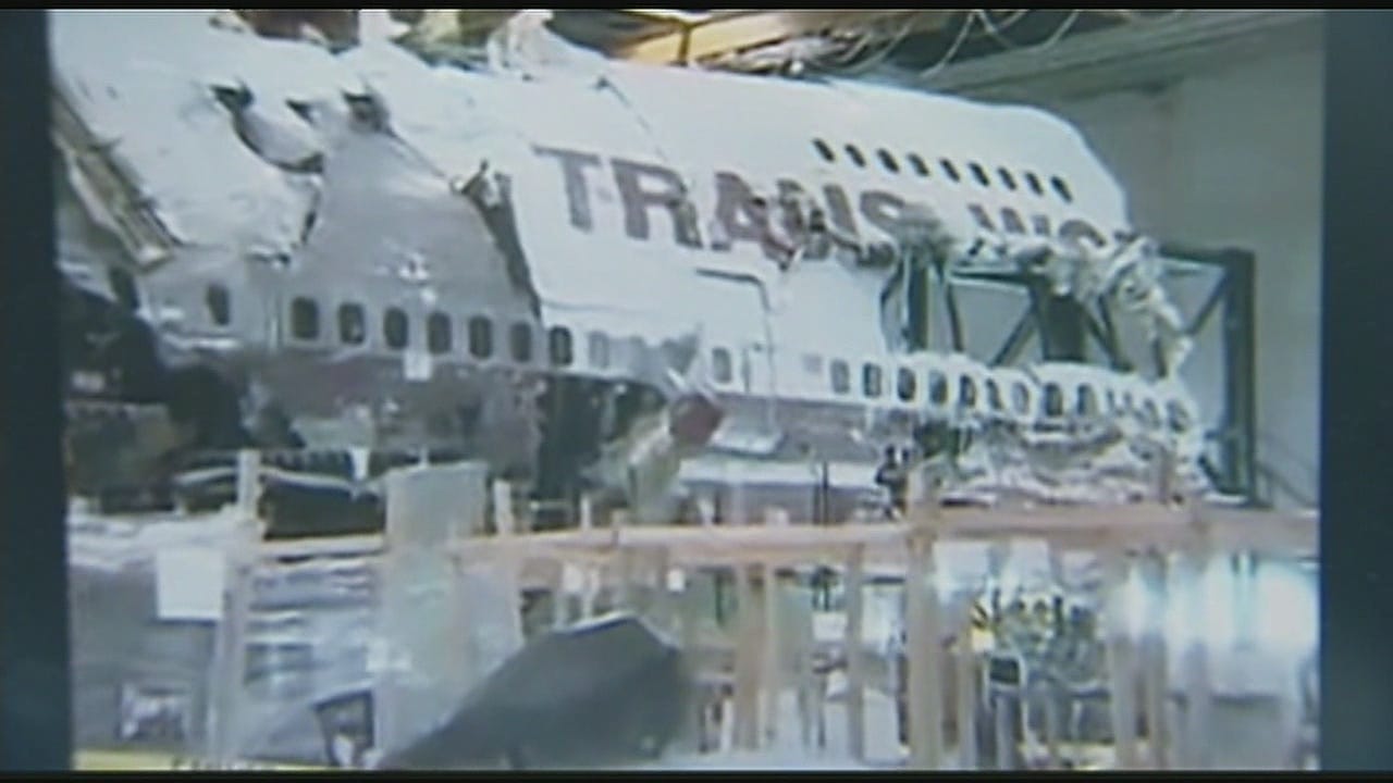 TWA Flight 800 crash: Inside look at plane's wreckage