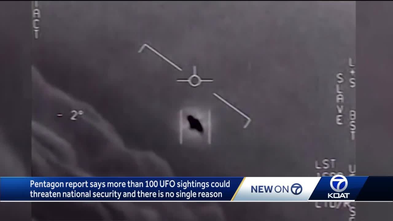 Pentagon report says more than 100 UFO sightings could threaten ...