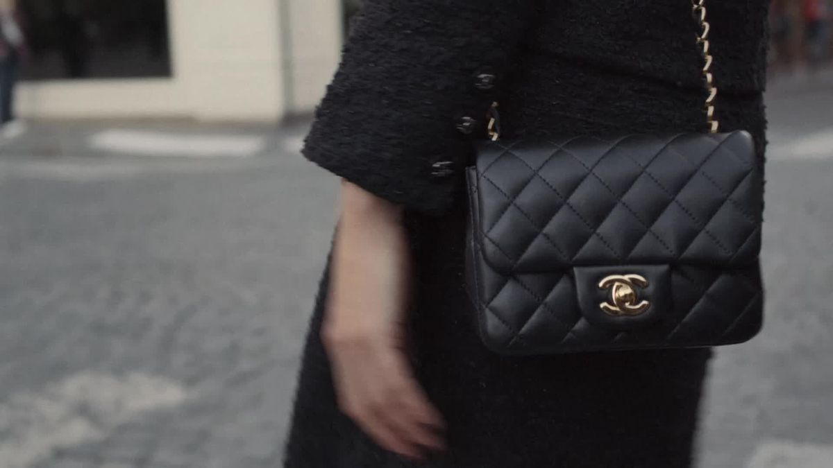 preview for Watch how the iconic Chanel quilted handbag is made