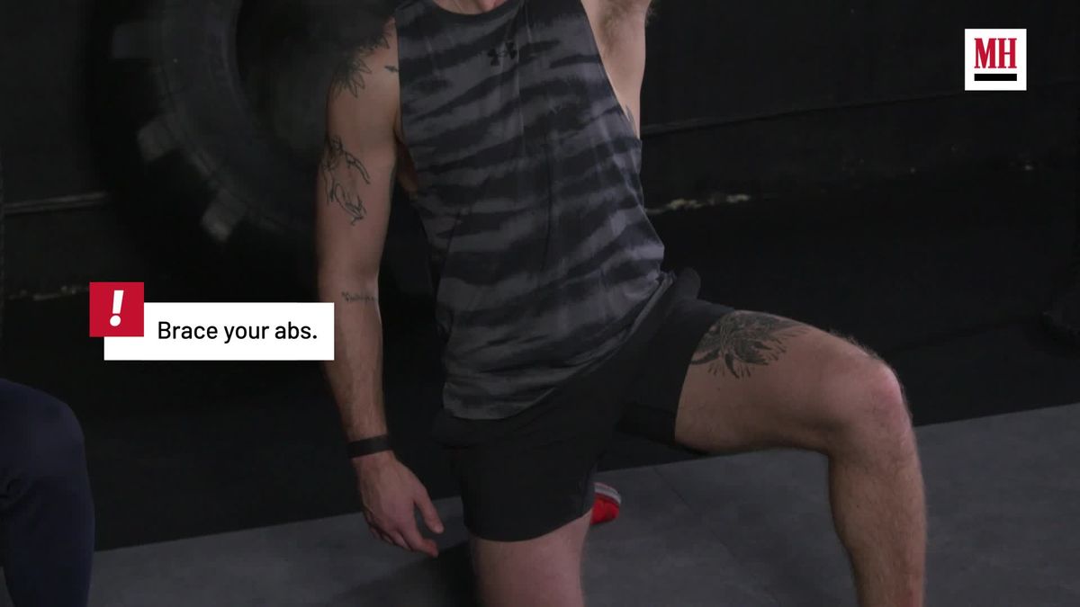 preview for Strengthen Your Core With Kettlebell Windmill | Men's Health Muscle