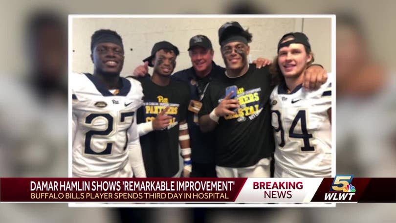 Tyler Boyd and Cal Adomitis, fellow Pitt alums, share Damar Hamlin stories