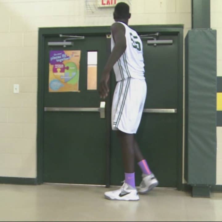 Tacko Fall was 6'5 at 10 years old 