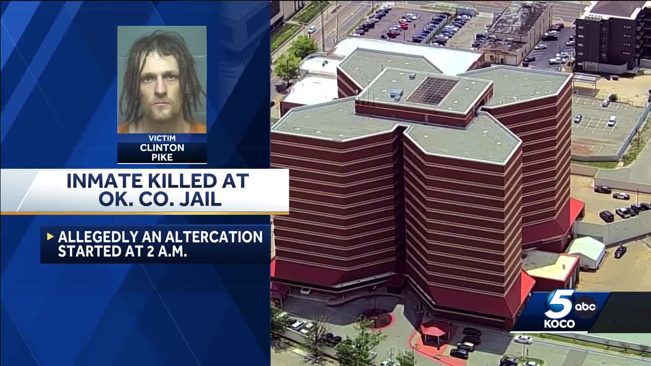 Oklahoma County Detention Center inmate accused of killing cellmate