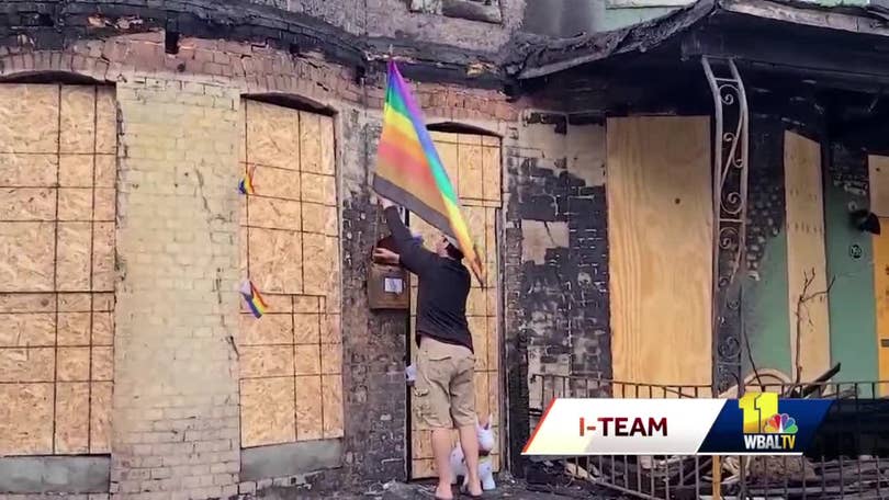 Hate crime being investigated after Pride flag torn outside Federal Hill  church - CBS Baltimore