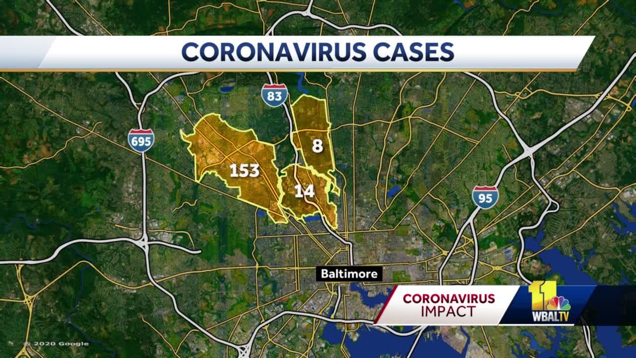 Maryland Coronavirus Data Listed By Zip Code