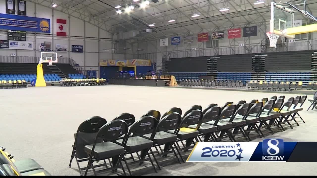 Kaiser Permanente Arena in Santa Cruz becomes polling place for voters