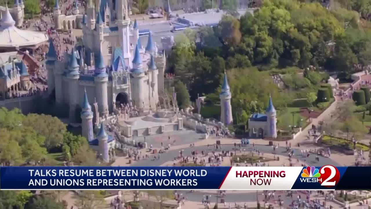 Disney continues wage negotiation with cast members' union representatives