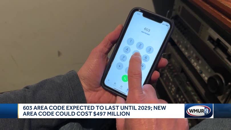 NH officials extend 603 area code through 2029