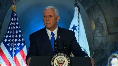 preview for Pence: America Will Lead in Space Again