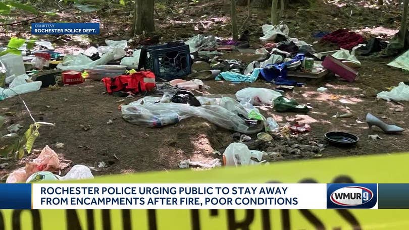 Rochester NH police issue warning over homeless encampments