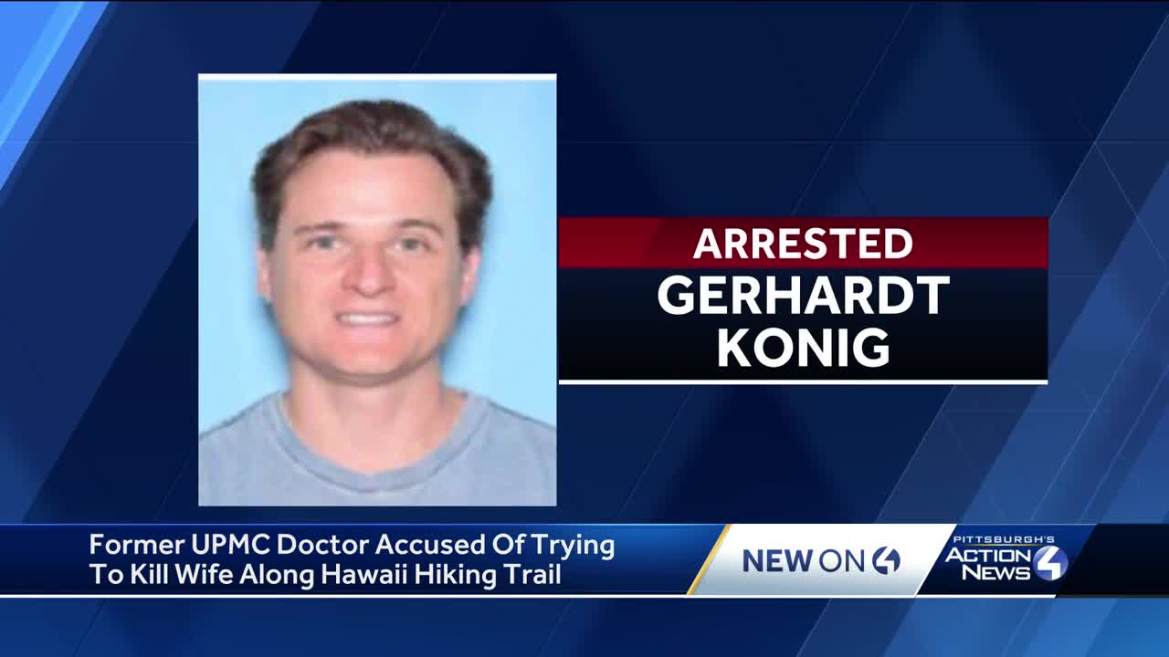 Former Pittsburgh doctor allegedly attacked wife after she refused to take photo on Hawaii trail