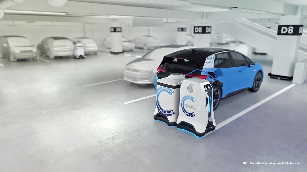preview for Diseñan un robot autónomo para la carga de coches eléctricos