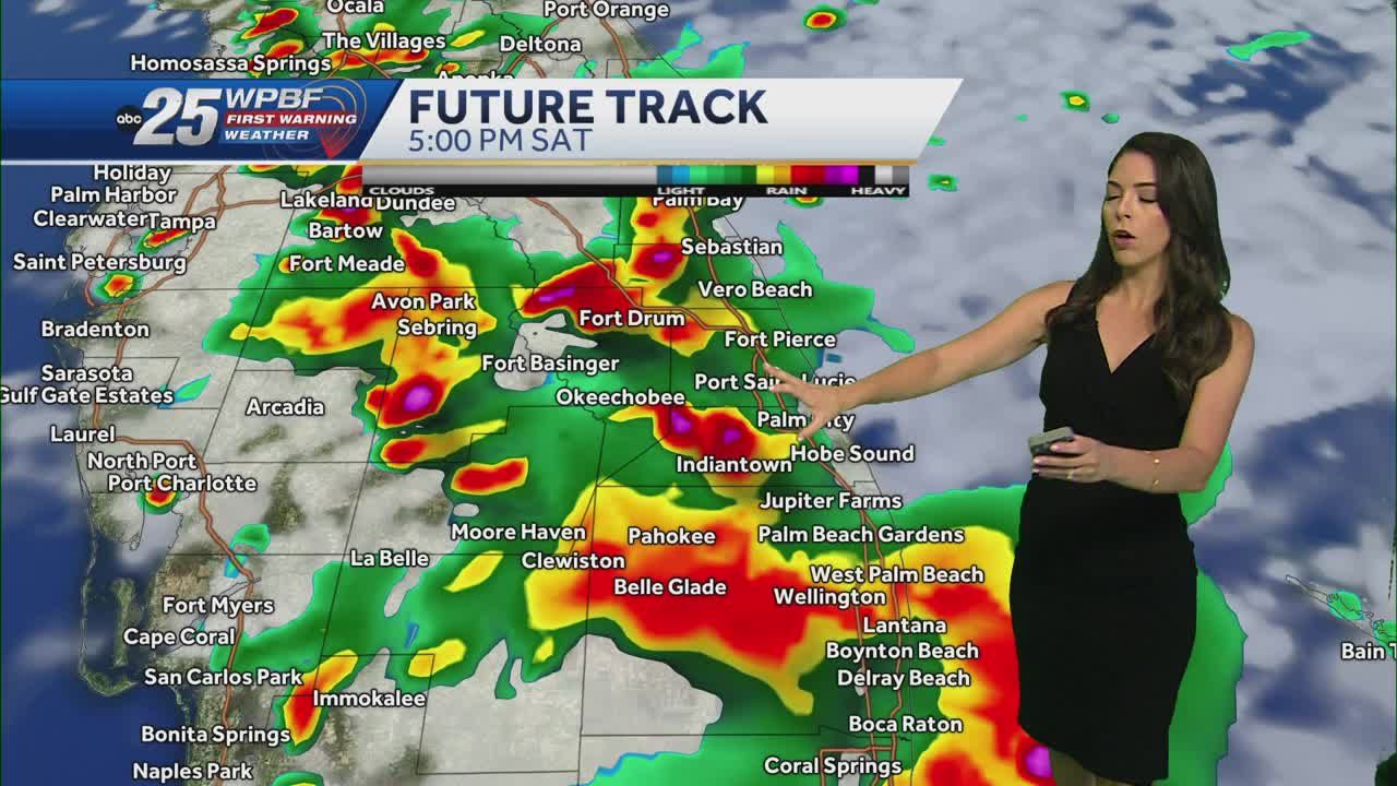 Afternoon storms this weekend