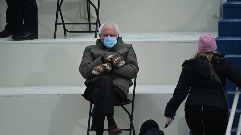 photo Bernie Sanders Crochet Doll Pattern Free Download a crocheted bernie sanders doll raised