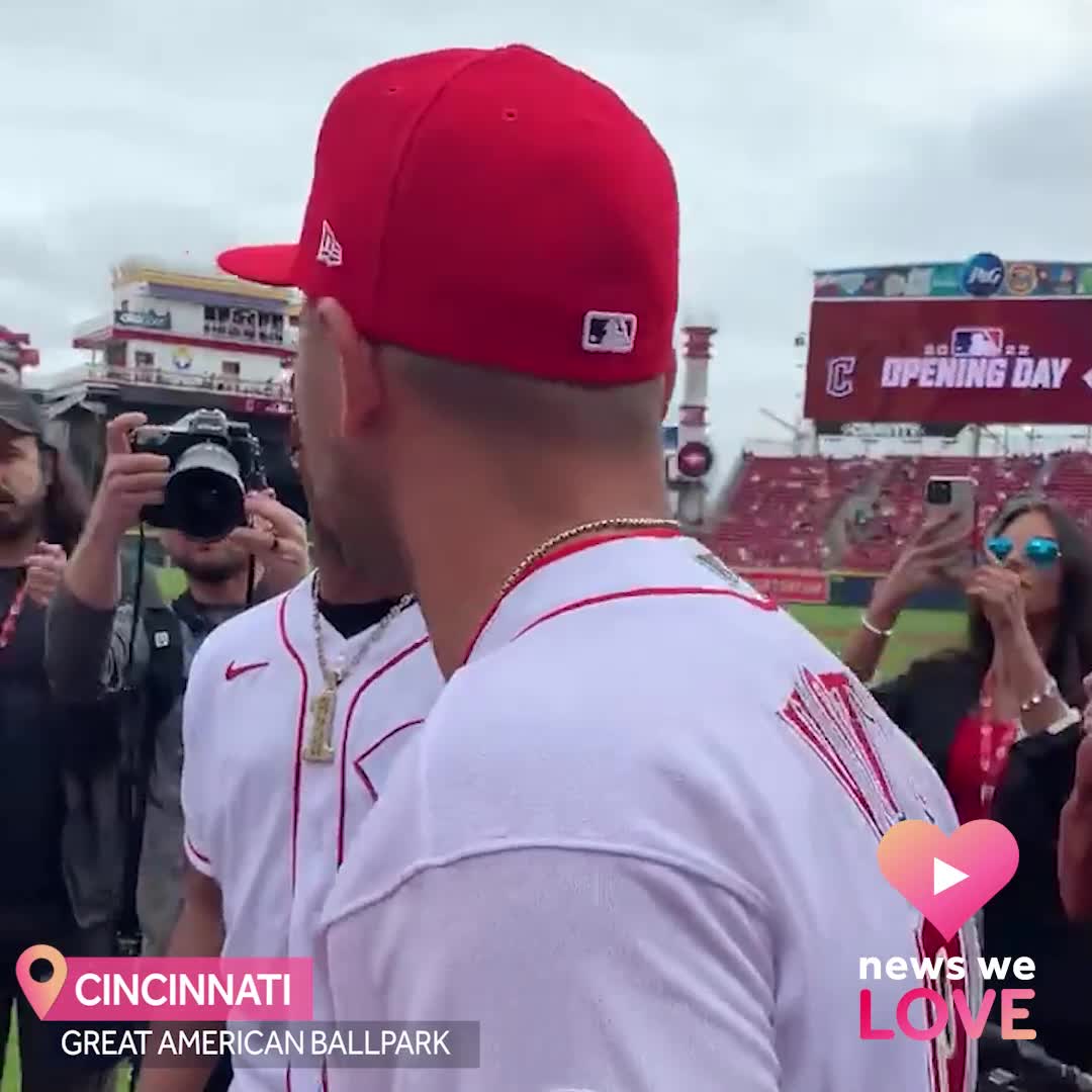 Joey Votto in a Dr. Strange Jersey for Marvel Night in Louisville