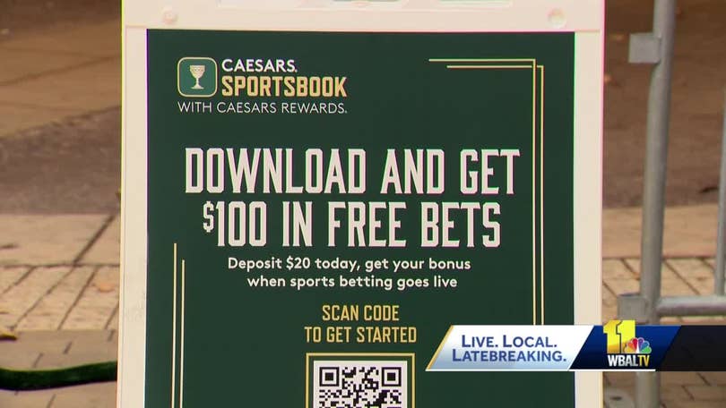 Mobile sports betting in Maryland could go live by Thanksgiving