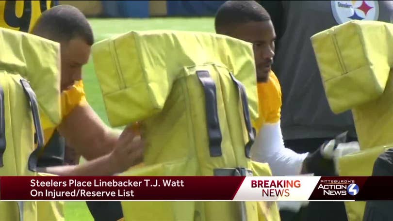 Steelers place linebacker T.J. Watt on injured reserve - The Boston Globe