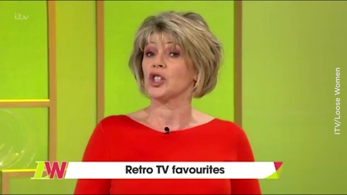 preview for You won't believe how different Ruth Langsford looks in this unearthed TV clip