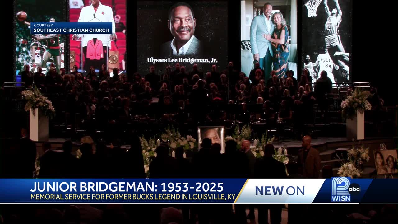 Bucks legend and entrepreneurial icon Junior Bridgeman laid to rest