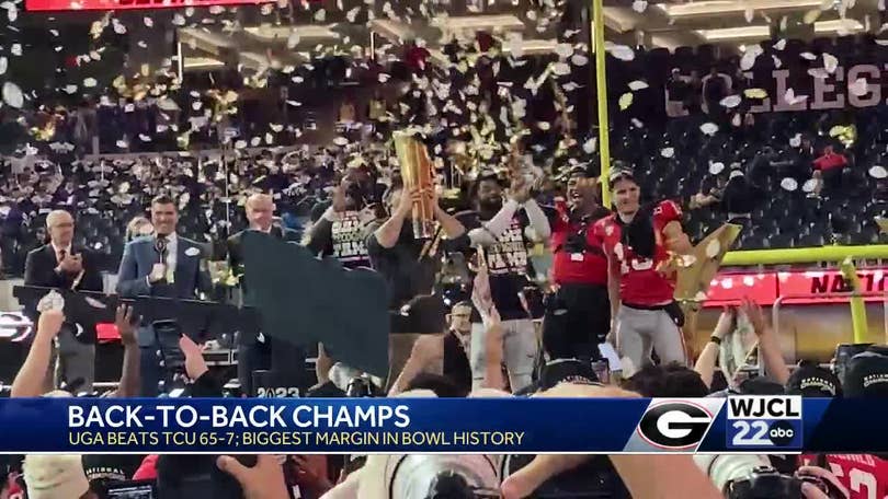 UGA holding parade, Dawg Walk to celebrate big win over TCU