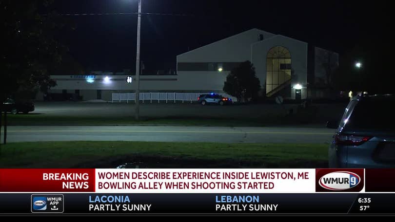 Video shows people sprinting out of bowling alley in Maine