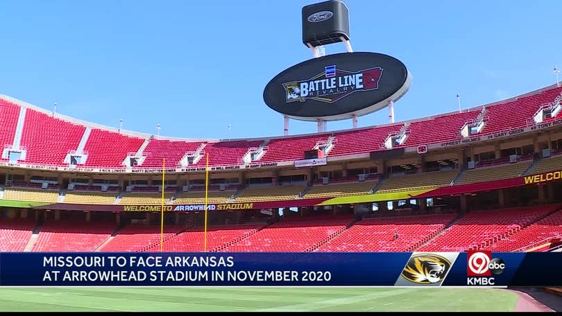 Mizzou-Arkansas to Play at Arrowhead Stadium in 2020 - University of  Missouri Athletics