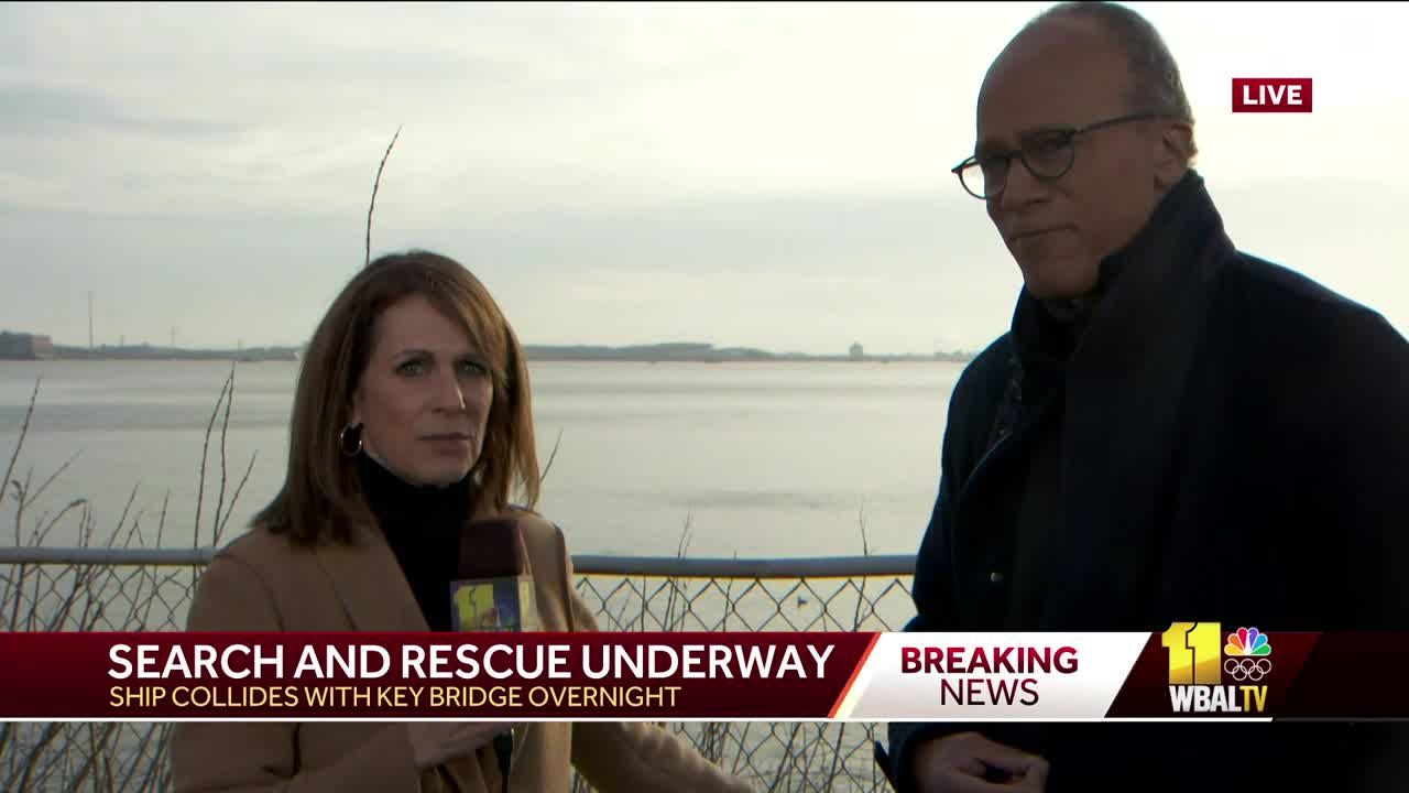 Lester Holt on Baltimore bridge collapse: 'Sometimes you see life change on a dime'