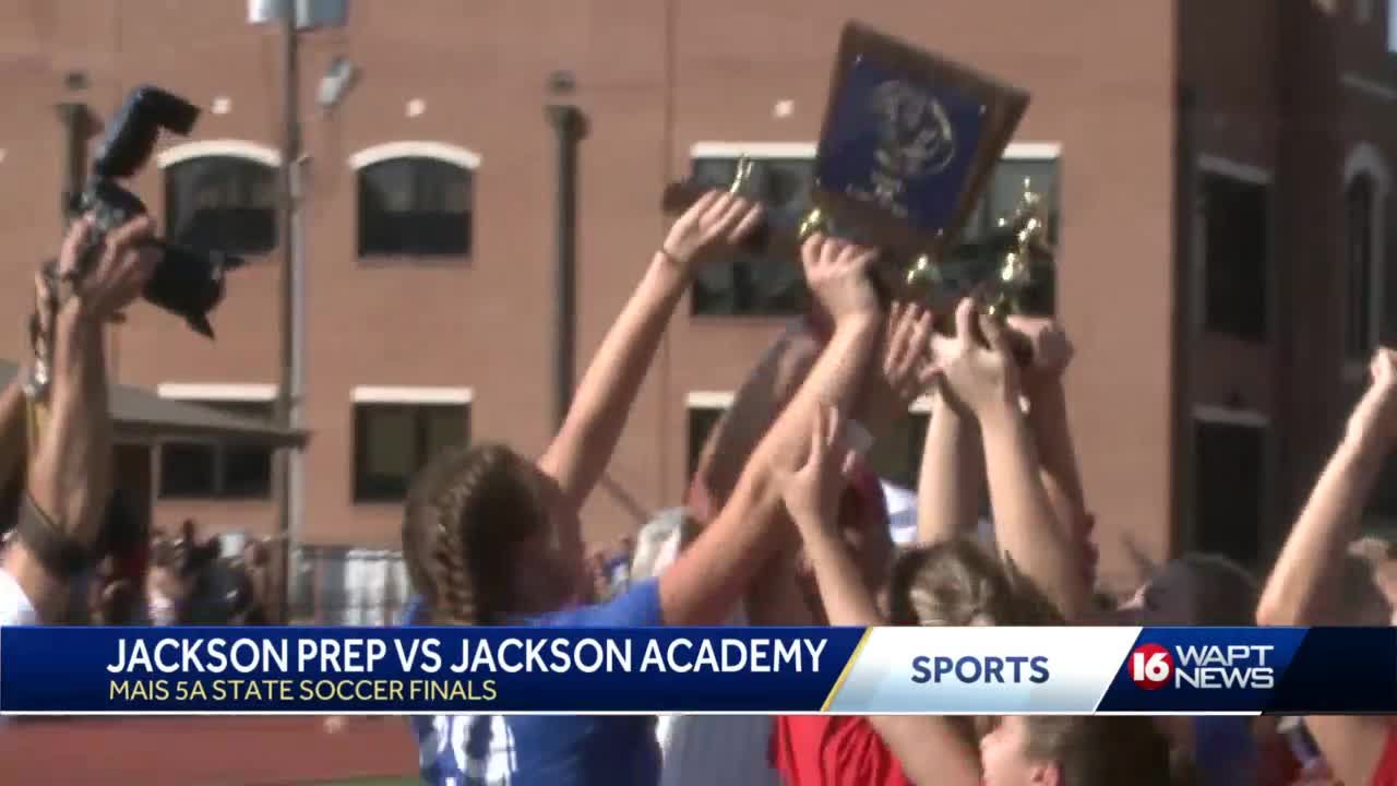 Jackson Prep vs. Jackson Academy 2020 MAIS girls soccer championship