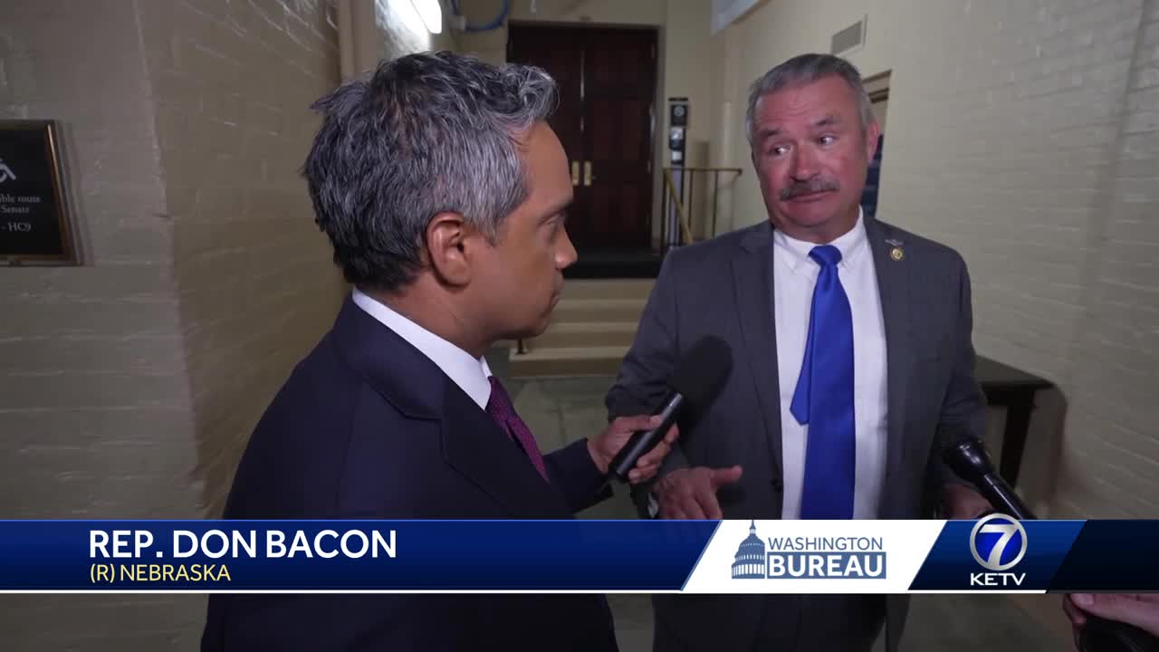 Nebraska Congressman Don Bacon reacts to intelligence leak