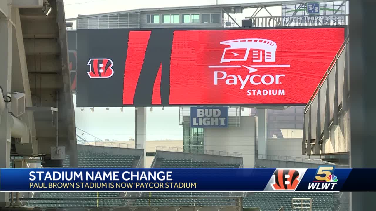 Paul Brown Stadium Scoreboards