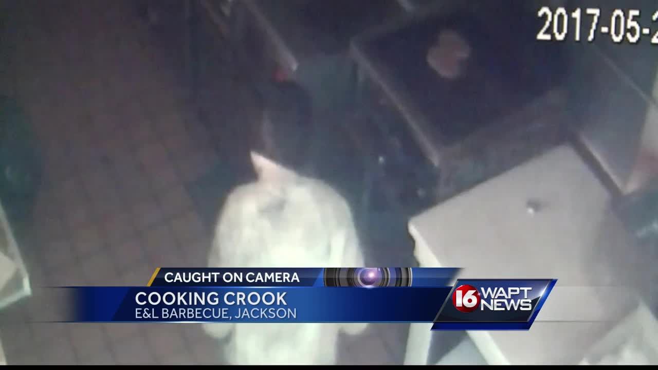 Crook breaks into E L Barbeque makes himself dinner