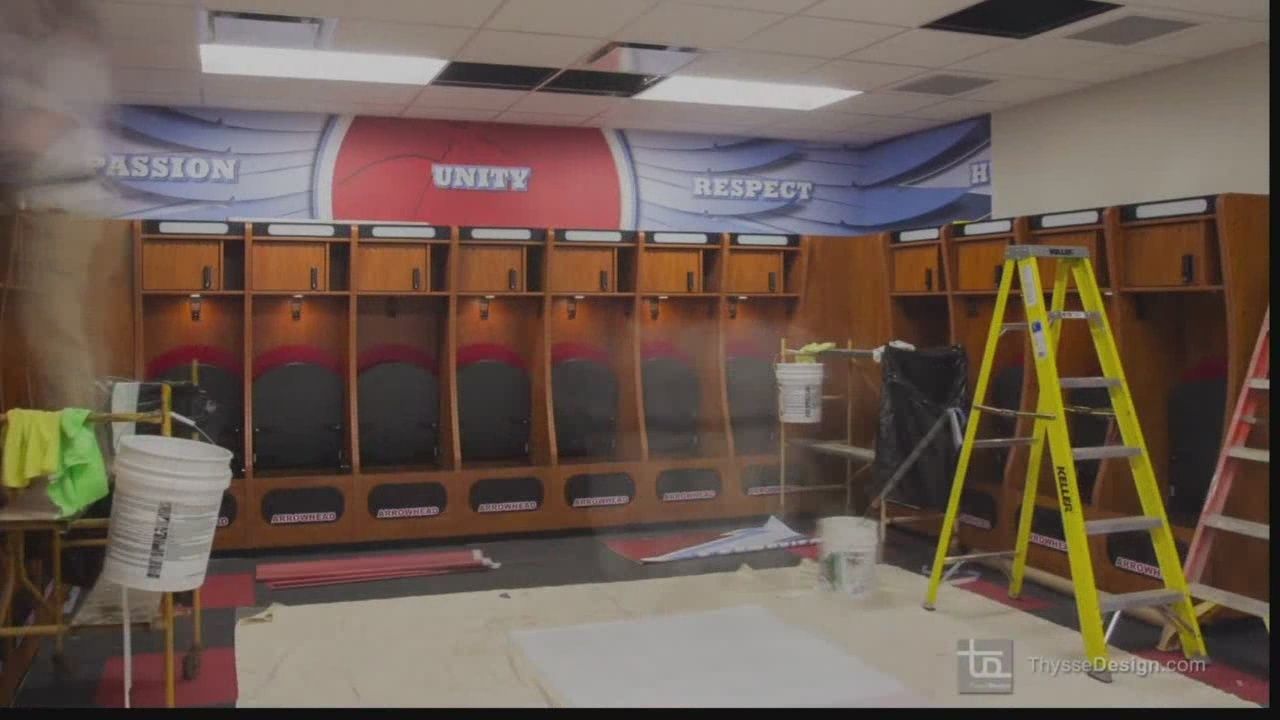 Wisconsin high school gets new locker room, cost of 600 thousand dollars